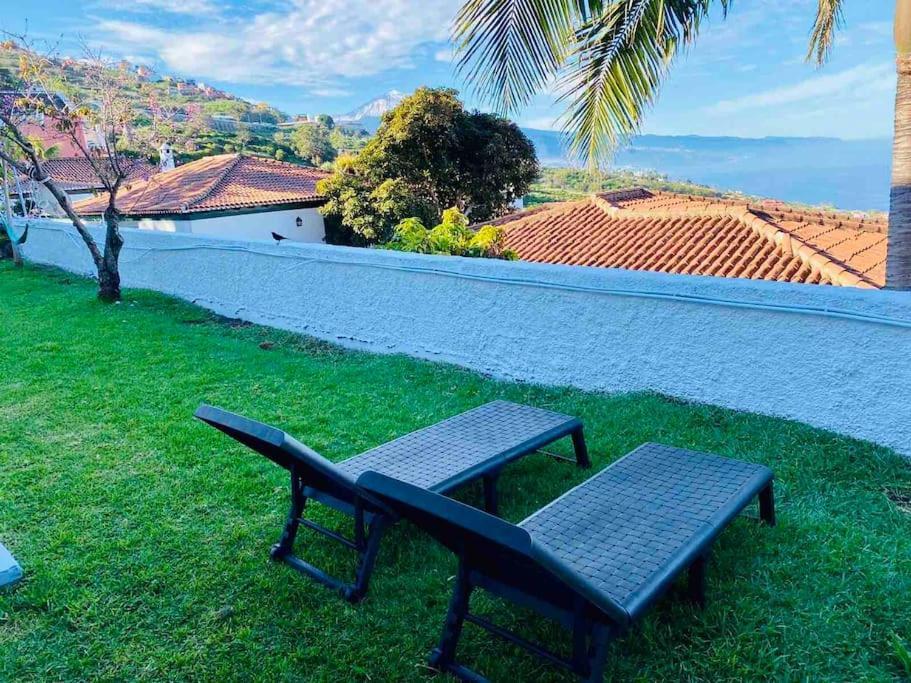 Vivienda Vacacional Con Vistas. Apartment Sauzal Luaran gambar